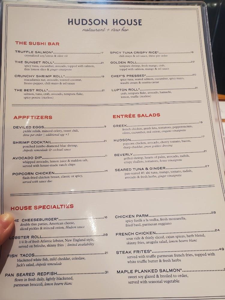 Hudson House Menu image 4